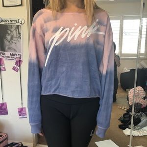 Ombré off the shoulder PINK top
